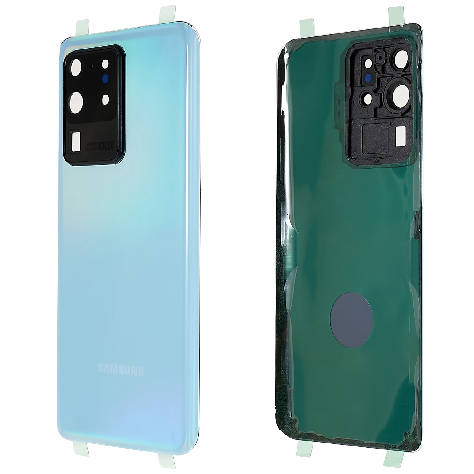 For Samsung Galaxy S20 Ultra 4G 5G G988 Battery Housing with Adhesive Sticker Camera Lens Cover For Samsung Galaxy S20 Ultra 4G 5G G988 Battery Housing with Adhesive Sticker Camera Lens Cover